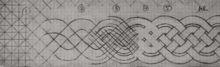 Pencil on Graph Paper Image